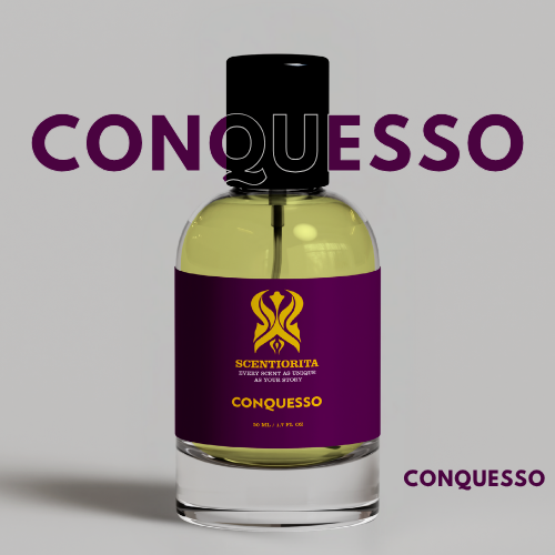 Conquesso by Scentiorita Unisex Perfume – Fresh Aquatic Woody Fragrance